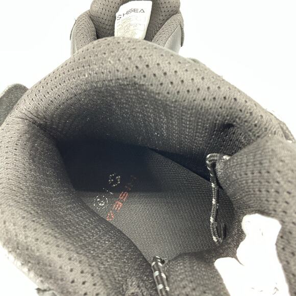 Hisea Men’s Waterproof Composite Toe Work Boots Black Size 9M - Picture 6 of 10